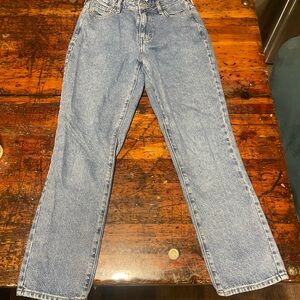 PacSun mom Jean Light Blue Straight Leg Jeans
